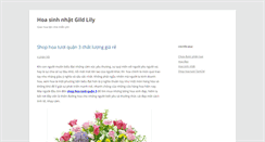 Desktop Screenshot of gildlily.com